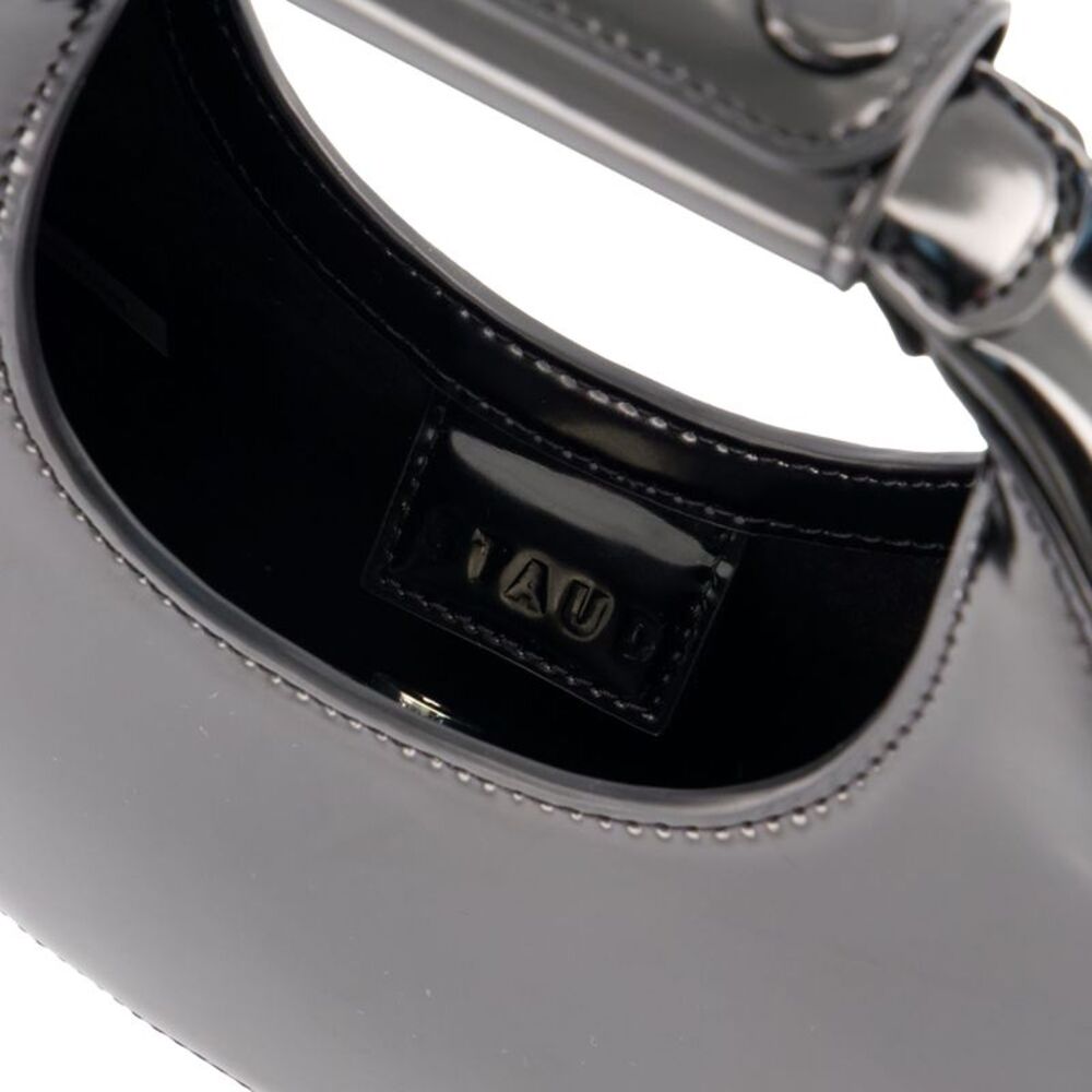 Good Night Moon Purse - Staud - Leather - Black - Picture 4 of 4